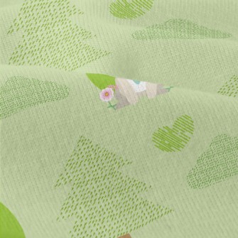 Little Forest And Dogs Modern Jersey