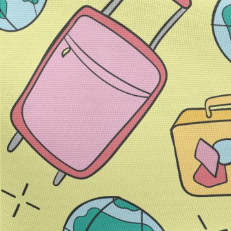 Around The World Luggage Pongee