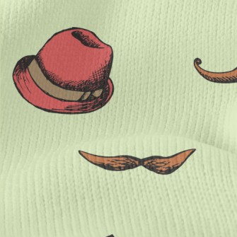 Hat, Beard And Pipe Stretch Jersey