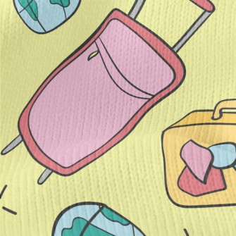 Around The World Luggage Stretch Jersey