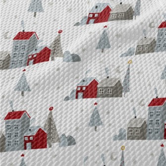 Nordic Small House Birdseye Piqué