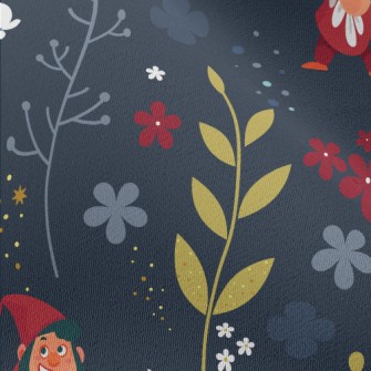 Lively And Funny Elf Chiffon
