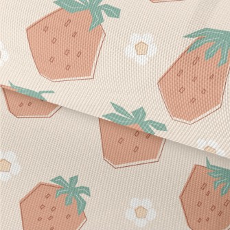 Square Water Chestnut Strawber Waterproof Oxford
