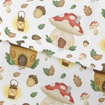 Mushroom And Hazelnut Shaped H Waterproof Oxford