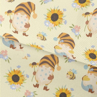 Elves And Sunflowers Waterproof Oxford