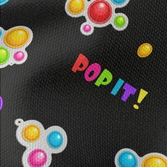 Pop Style Text Waterproof Canvas