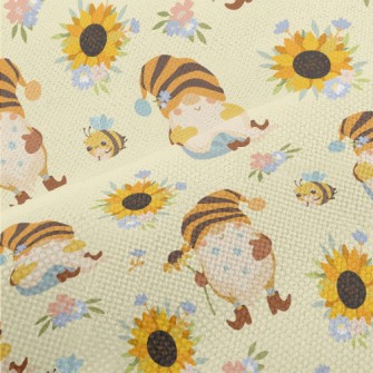 Elves And Sunflowers Performance Linen