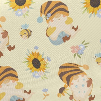 Elves And Sunflowers Twill