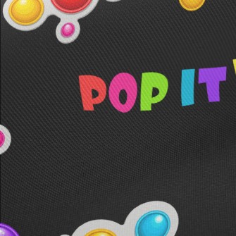Pop Style Text Twill