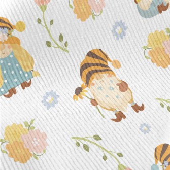 Striped Hat Elf Family Standard Corduroy