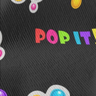 Pop Style Text Standard Corduroy
