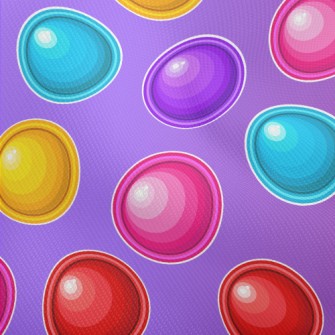 Colorful Polka Dots Dobby