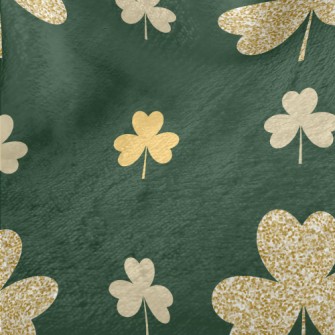 Shiny Gold Clover Minky