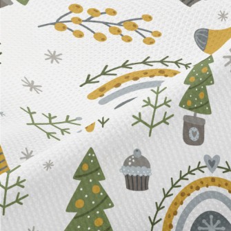 Christmas Tree Potted Socks Piqué
