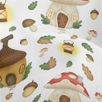Mushroom And Hazelnut Shaped H Lightweight Performance Linen