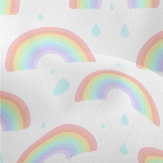 Rainy Day Fluorescent Rainbow Lightweight Performance Linen