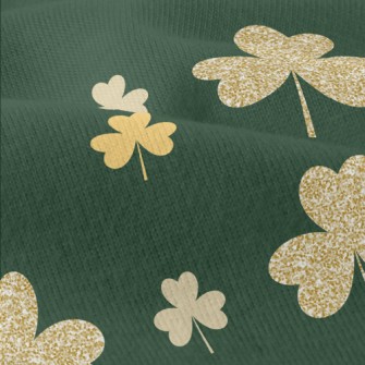 Shiny Gold Clover Modern Jersey