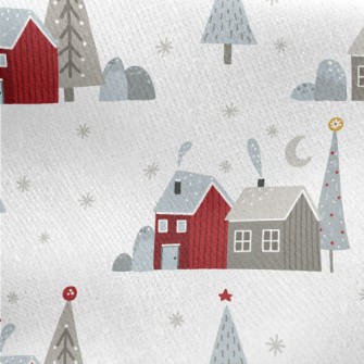 Nordic Small House Jersey Backed Fleece
