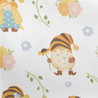 Striped Hat Elf Family Pongee