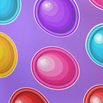 Colorful Polka Dots Pongee