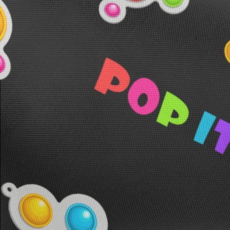 Pop Style Text Pongee