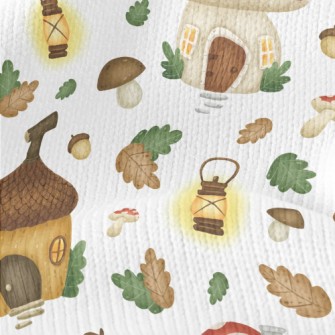 Mushroom And Hazelnut Shaped H Stretch Jersey