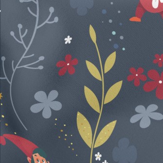 Lively And Funny Elf Lightweight Cotton Poplin