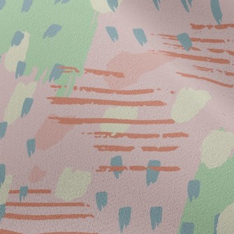 Artistic Dotted Lines Chiffon