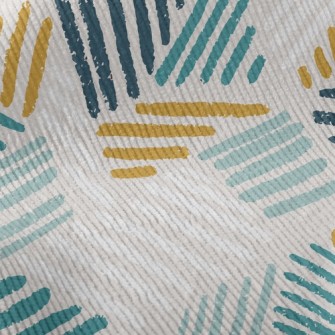 Abstract Random Slash Standard Corduroy