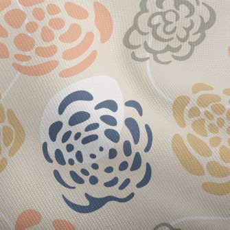 Elegant Blooming Flowers Dobby