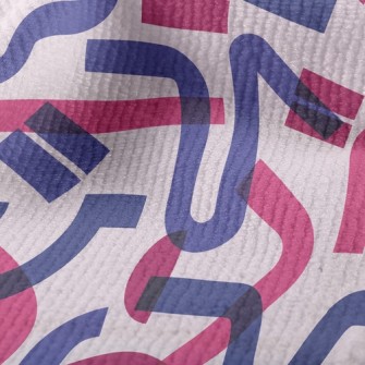 Two-color Curved Lines Terry