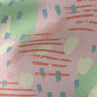 Artistic Dotted Lines Waterproof Canvas