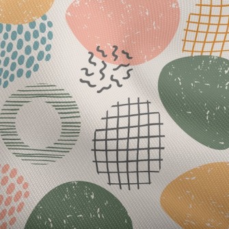 Abstract Large And Small Round Dobby