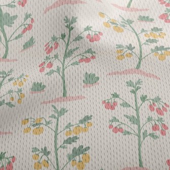 Cultivated Cherry Tomatoes Athletic Mesh Flat Back