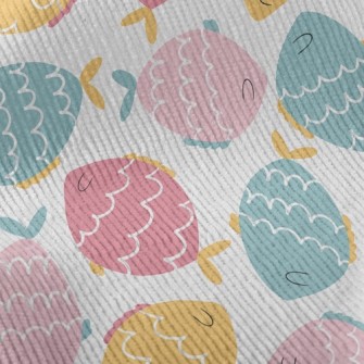 Cute Colorful Fish Standard Corduroy
