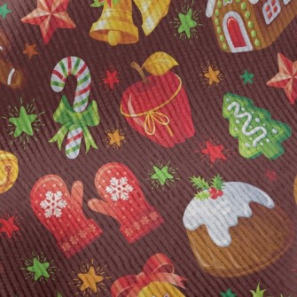 Christmas Turkey Dinner Standard Corduroy