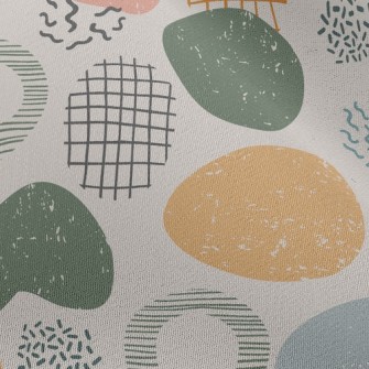 Abstract Large And Small Round Chiffon