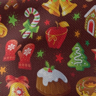 Christmas Turkey Dinner Waterproof Canvas