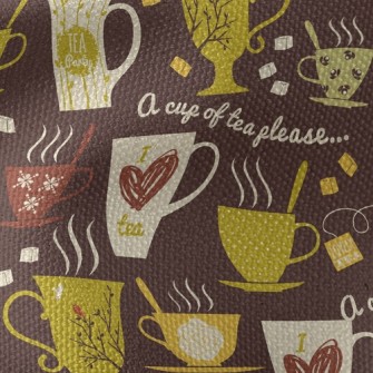 Fragrant And Delicious Coffee Waterproof Canvas
