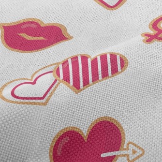 Love Wings Red Lips Performance Linen