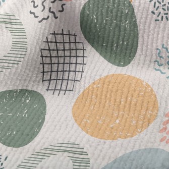 Abstract Large And Small Round Terry