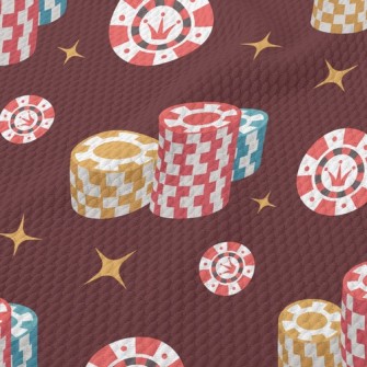 Three Color Crown Chips Birdseye Piqué