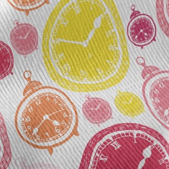 Childlike Twisted Clock Standard Corduroy