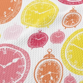 Childlike Twisted Clock Birdseye Piqué