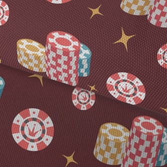 Three Color Crown Chips Waterproof Oxford