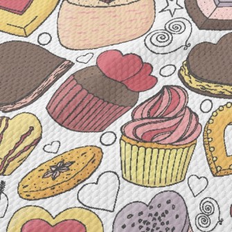 Delicious Shaped Cakes Birdseye Piqué