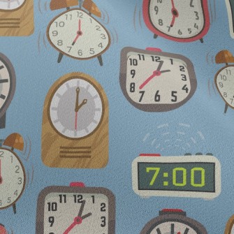 Various Small Alarm Clocks Chiffon