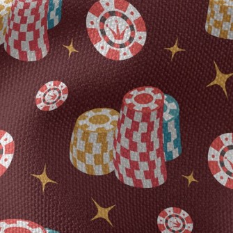 Three Color Crown Chips Waterproof Canvas