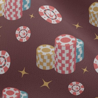 Three Color Crown Chips Chiffon