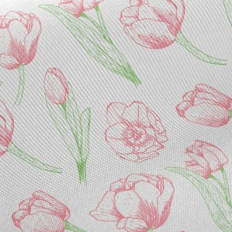 Tulips In Bloom Twill